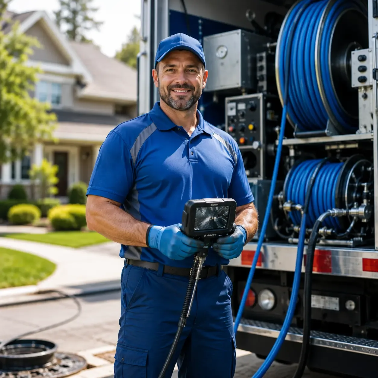 Local outdoor drain cleaning specialists in Enfield, CT
